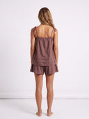 Vali Strappy Short Set- Choc