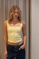 Xalia Corset Top - Butter