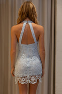 Annabel Mini Dress - Powder Blue