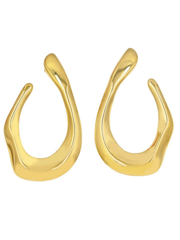 Talullah Gold Flower Earrings