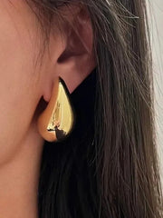 Mayla Teardrop Earrings - Gold