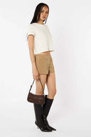 Karis Shoulder Bag - Chocolate PU