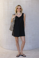 Tamika Mini Dress - Black