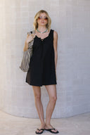 Tamika Mini Dress - Black