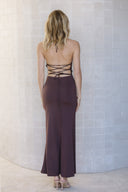 Cierra Maxi Dress - Chocolate