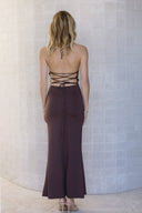 Cierra Maxi Dress - Chocolate