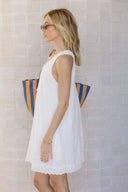 Posey Mini Dress - White