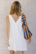 Posey Mini Dress - White