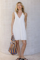 Posey Mini Dress - White