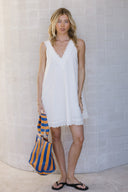 Posey Mini Dress - White