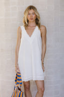 Posey Mini Dress - White