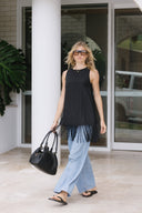 Peta & Jain Audacity bag black studded