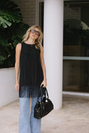 Peta & Jain Audacity bag black studded