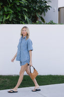 Sahara Short Set - Light Denim