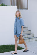 Sahara Short Set - Light Denim