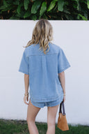 Sahara Short Set - Light Denim