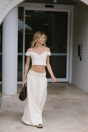 Josephine Stripe Top - Butter