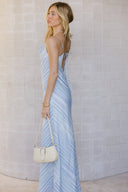 Heiley Maxi Dress - Blue