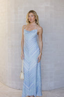 Heiley Maxi Dress - Blue