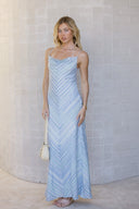 Heiley Maxi Dress - Blue