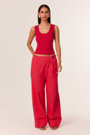 Luca Tank Top - Red