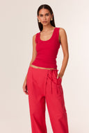 Luca Tank Top - Red