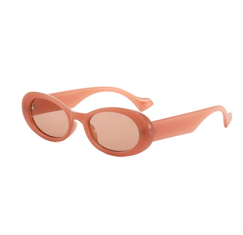 Romy Sunglasses - Clear Nude