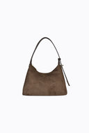 SYLVIE CHOCOLATE SUEDE/GOLD