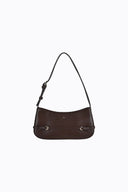 Karis Shoulder Bag - Chocolate PU