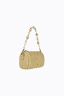 Moana Barrel Bag - Natural Raffia