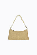 Stacci Shoulder Bag - Natural Raffia