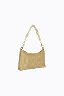 Stacci Shoulder Bag - Natural Raffia