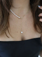 Maddison Pearl Drop Necklace