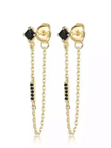 Talullah Gold Flower Earrings